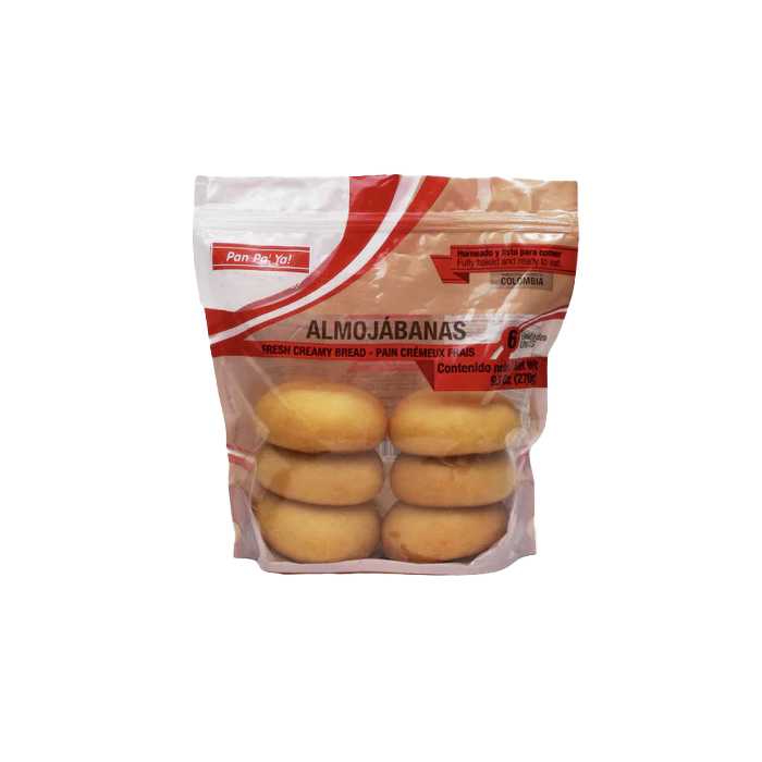 Almojabanas Frozen 6 Units Pan Pa Ya' 270g