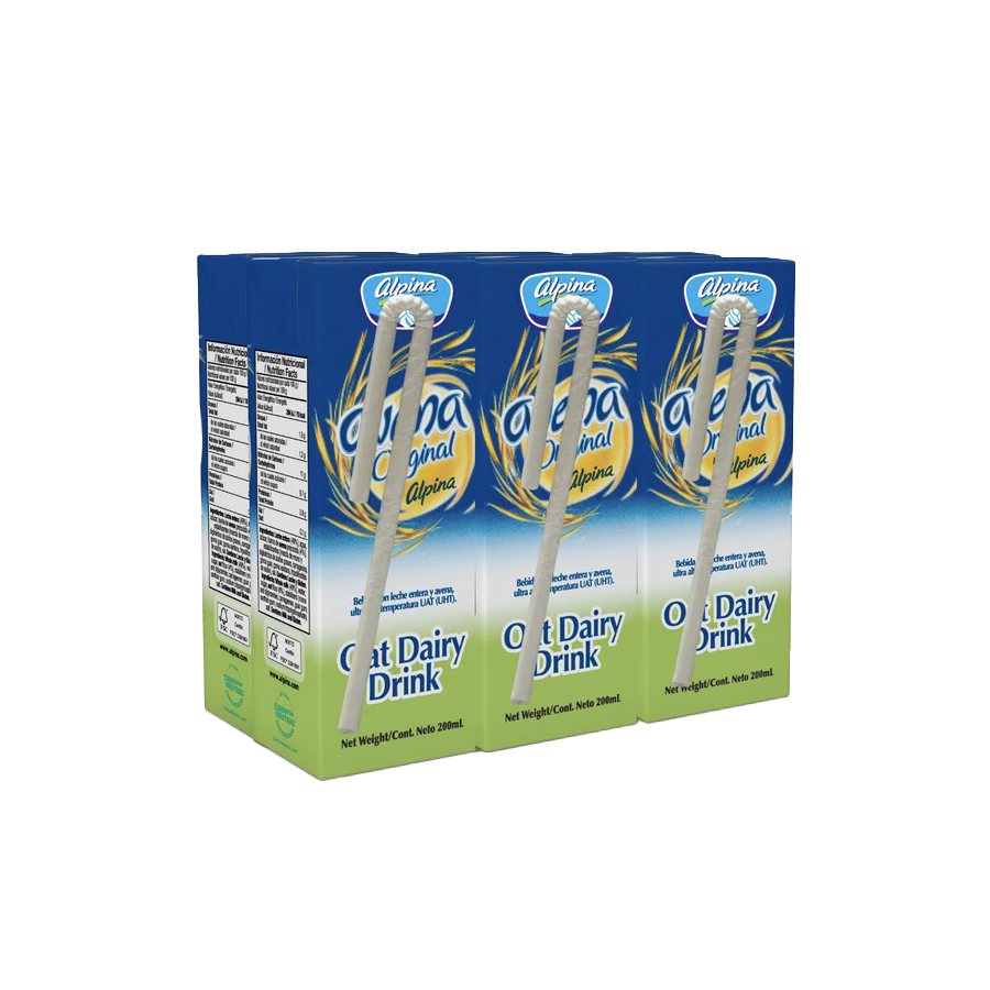 Avena Oat Dairy Drink Alpina Pack of 6 - 200ml