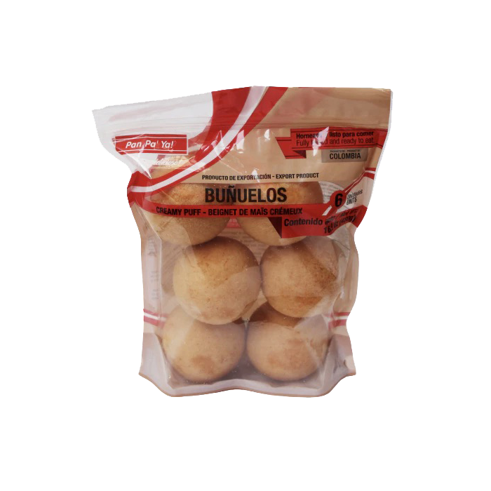 Buñuelos Frozen Pan Pa Ya 6 Units 480g