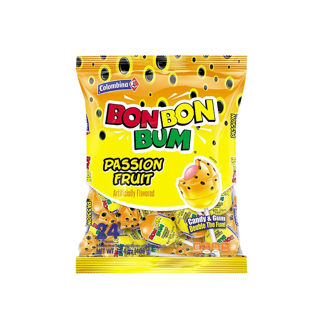 Bon Bon Bum Passionfruit Flavour Pack of 24