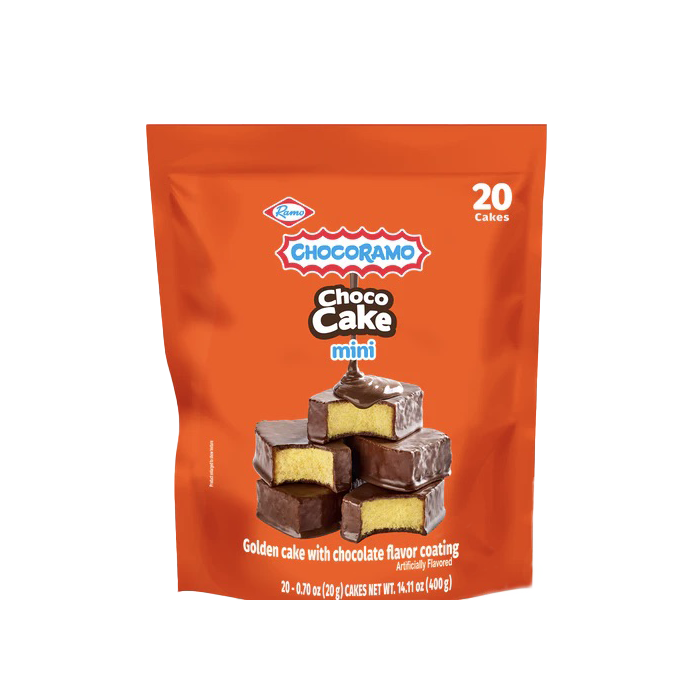 Chocoramo Choco Cake Mini Bag 20 pack 400g