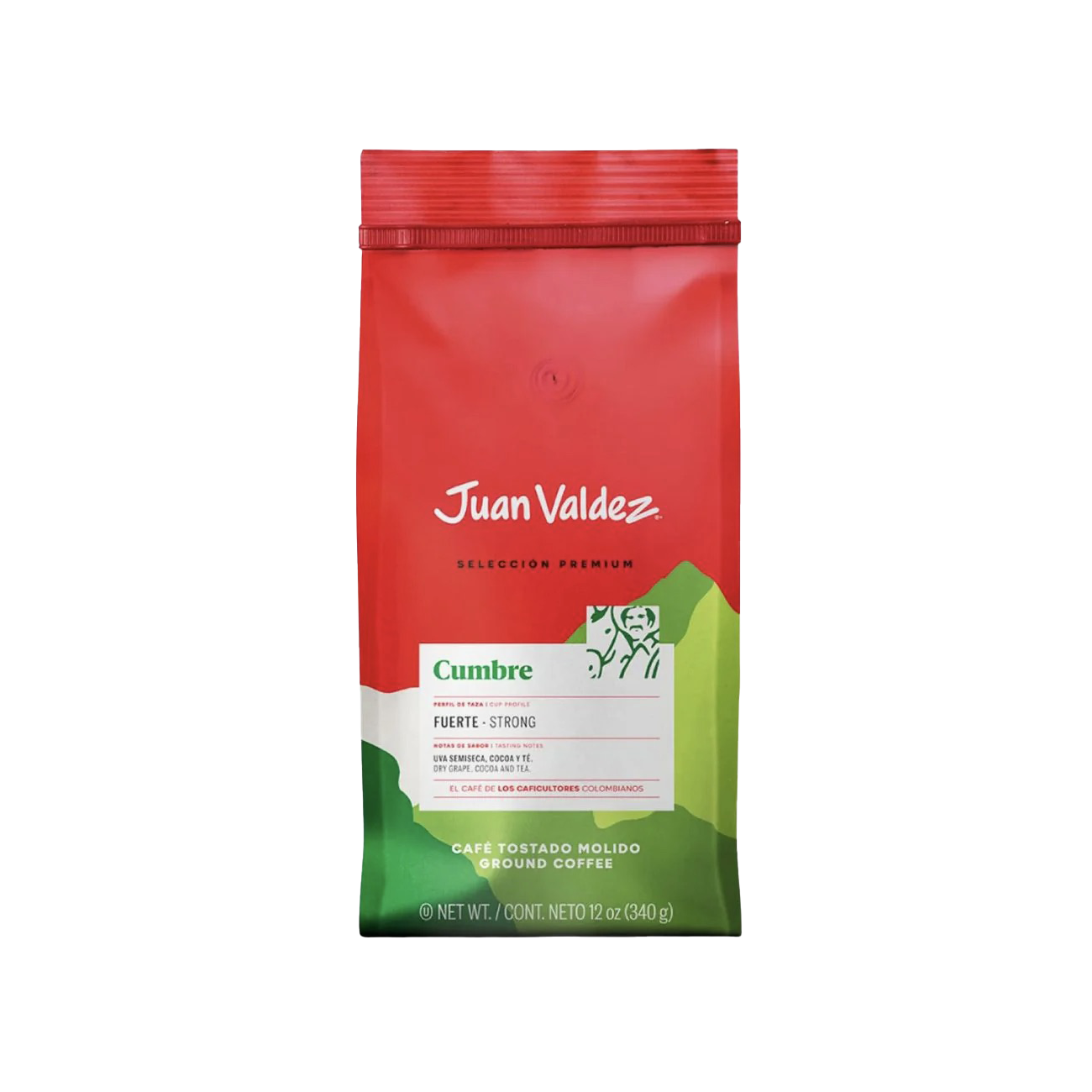 Cumbre Premium Ground Colombian Coffee Juan Valdez 340g