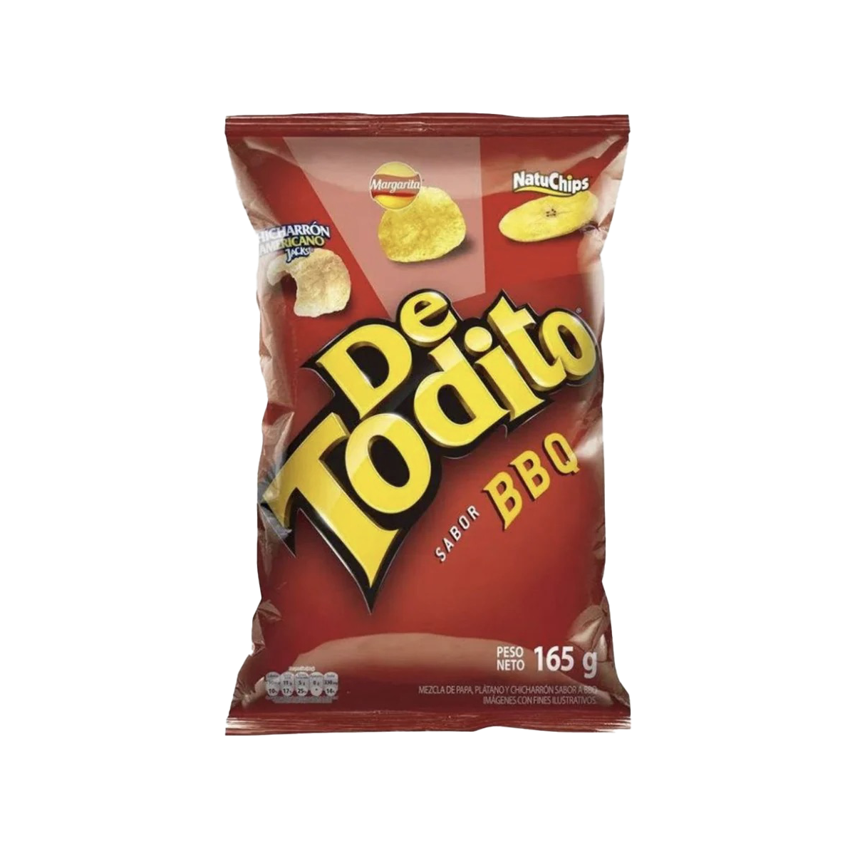 Detodito Bbq Flavour Chips Frito Lay 165g