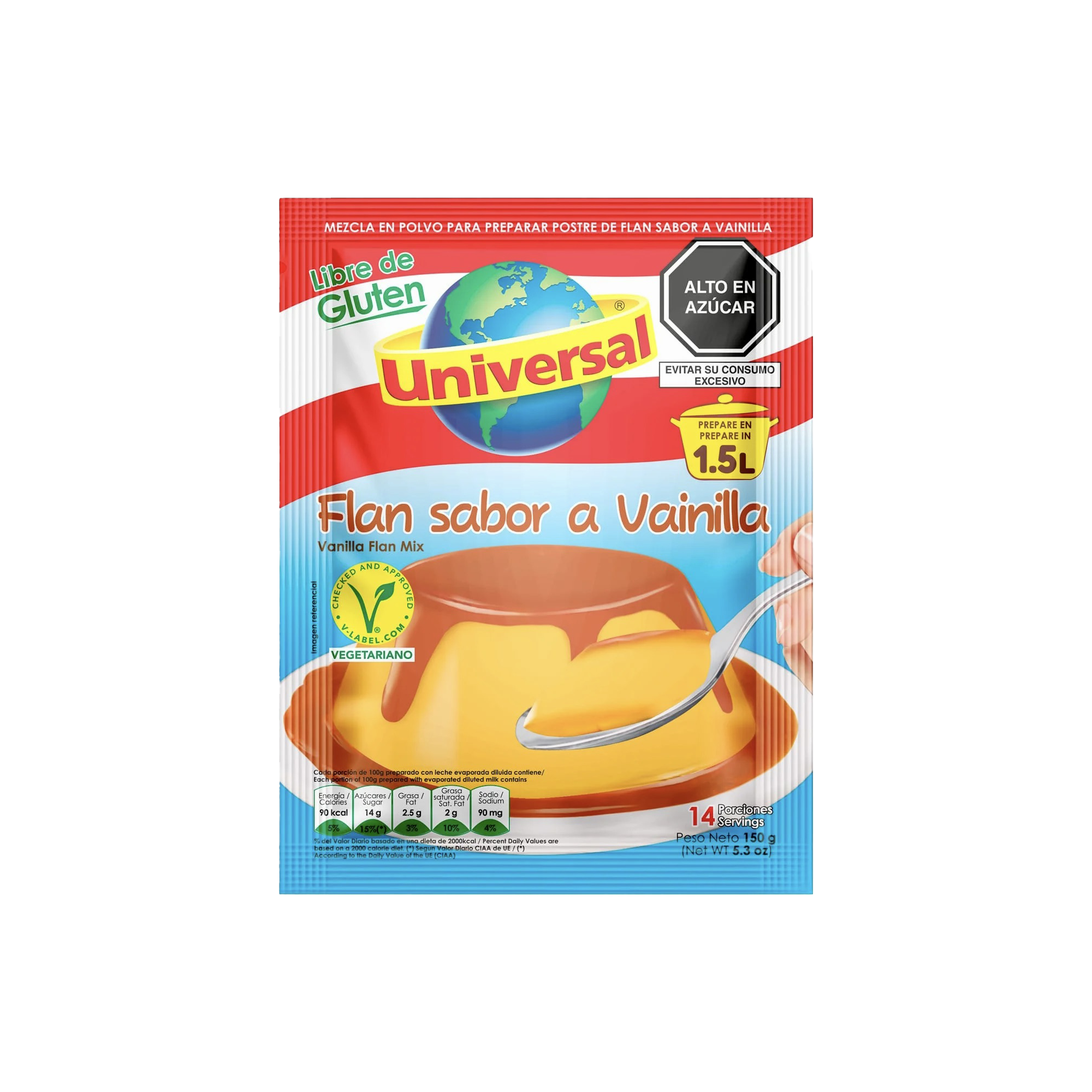 Flan Vanillla Flavour 150g