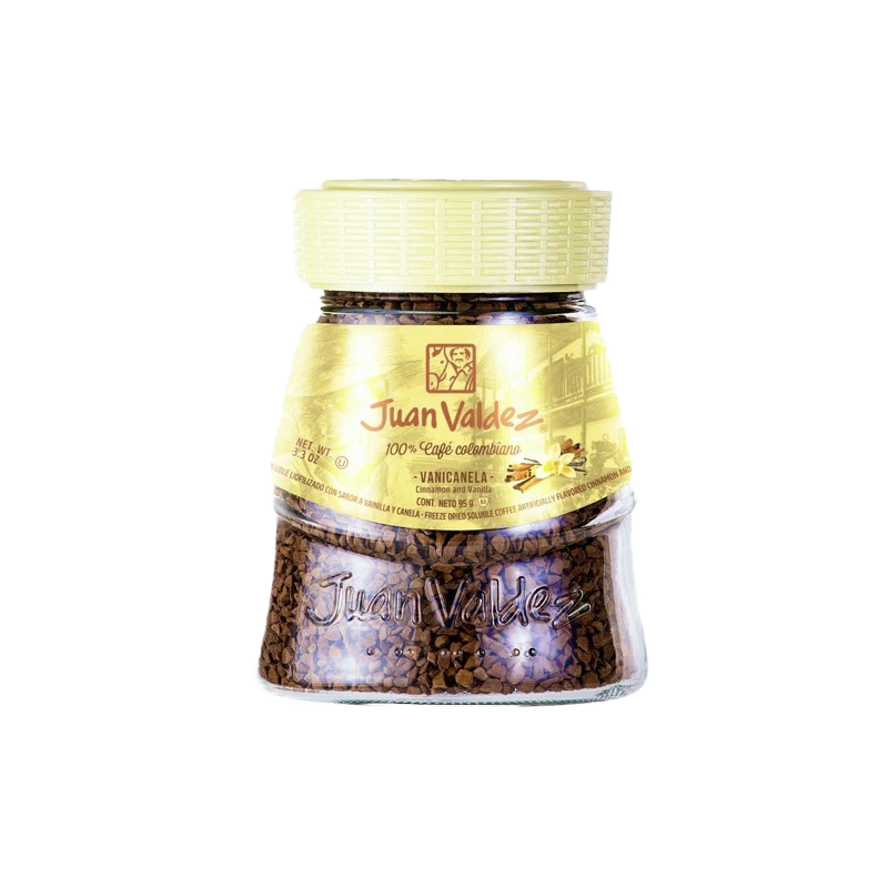 Freeze-Dried Vanicanela Cinnamon and Vanilla Coffee Juan Valdez 95g