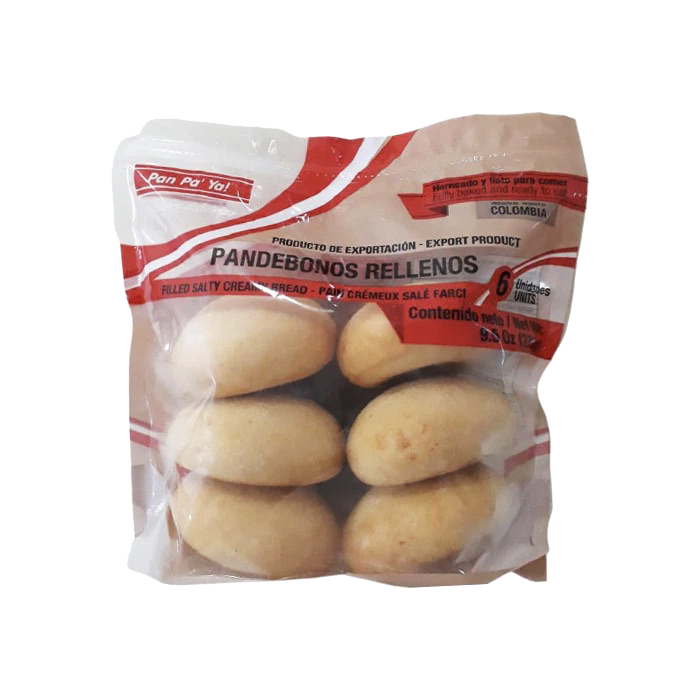 Frozen Pandebono Relleno Pan Pa Ya 270g