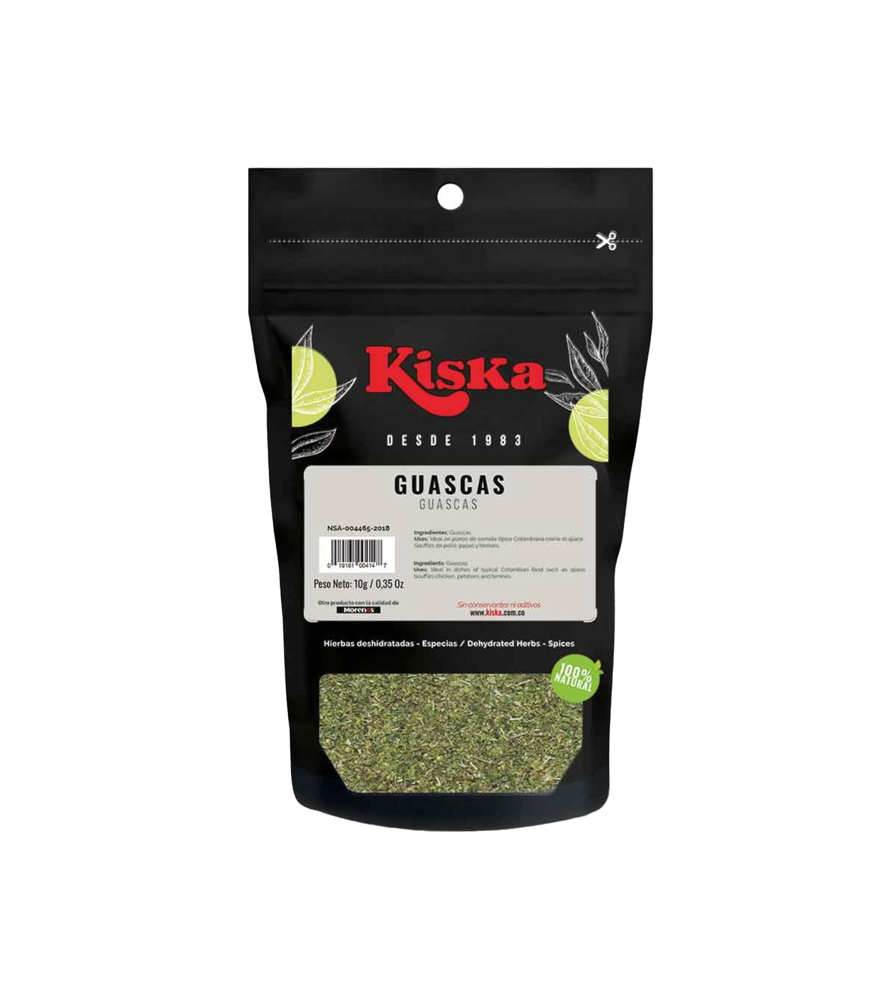 Guascas Dehydrated Herbs Kiska 10g