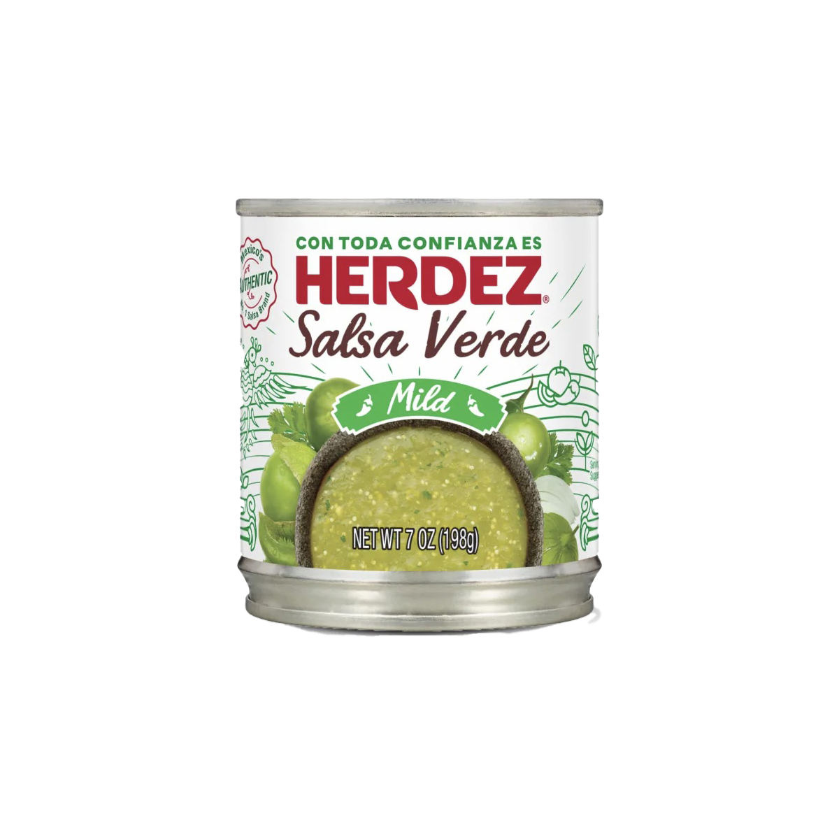 Herdez Salsa Verde Mild 198g