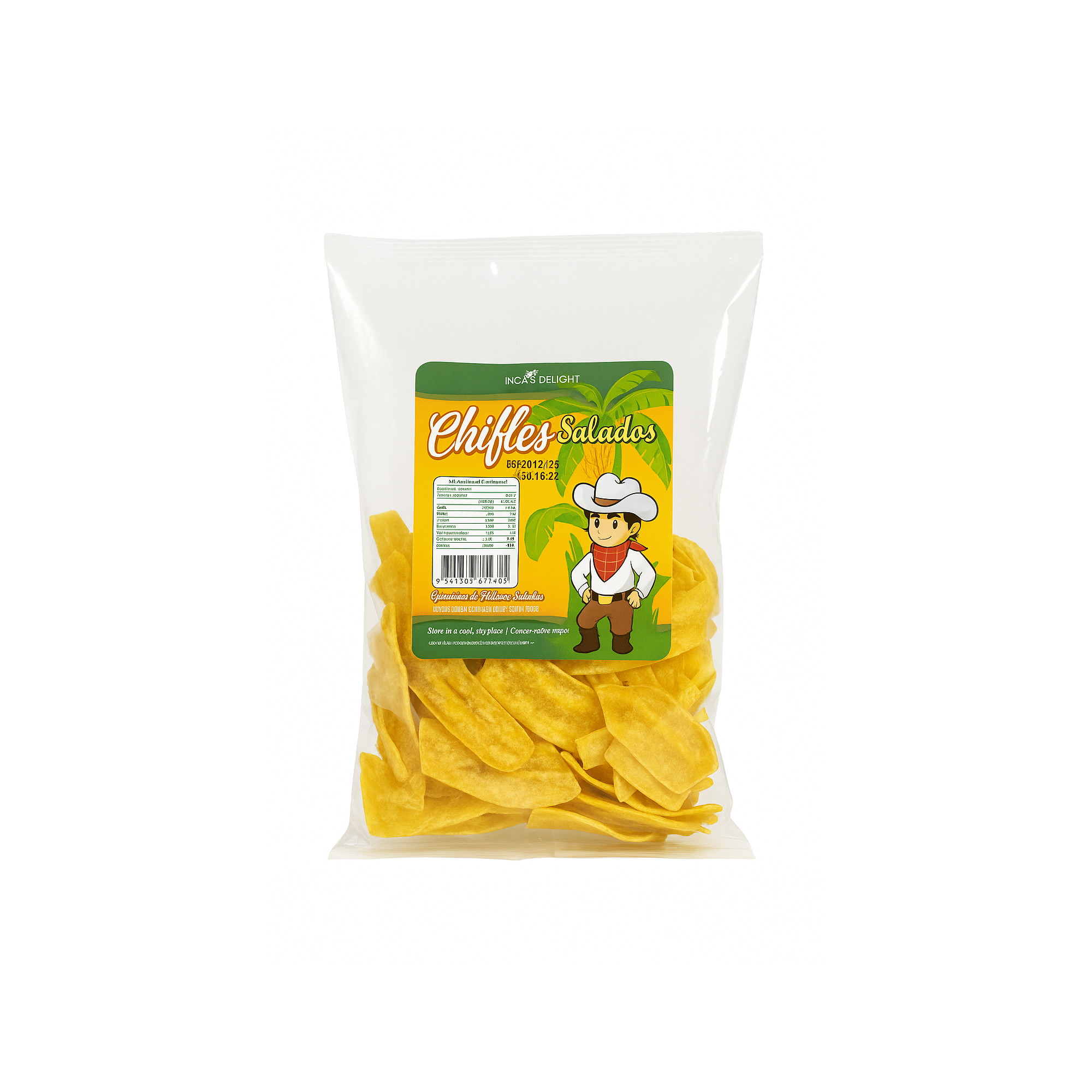 Chifles Salados | Salty Plantain Chips 90g