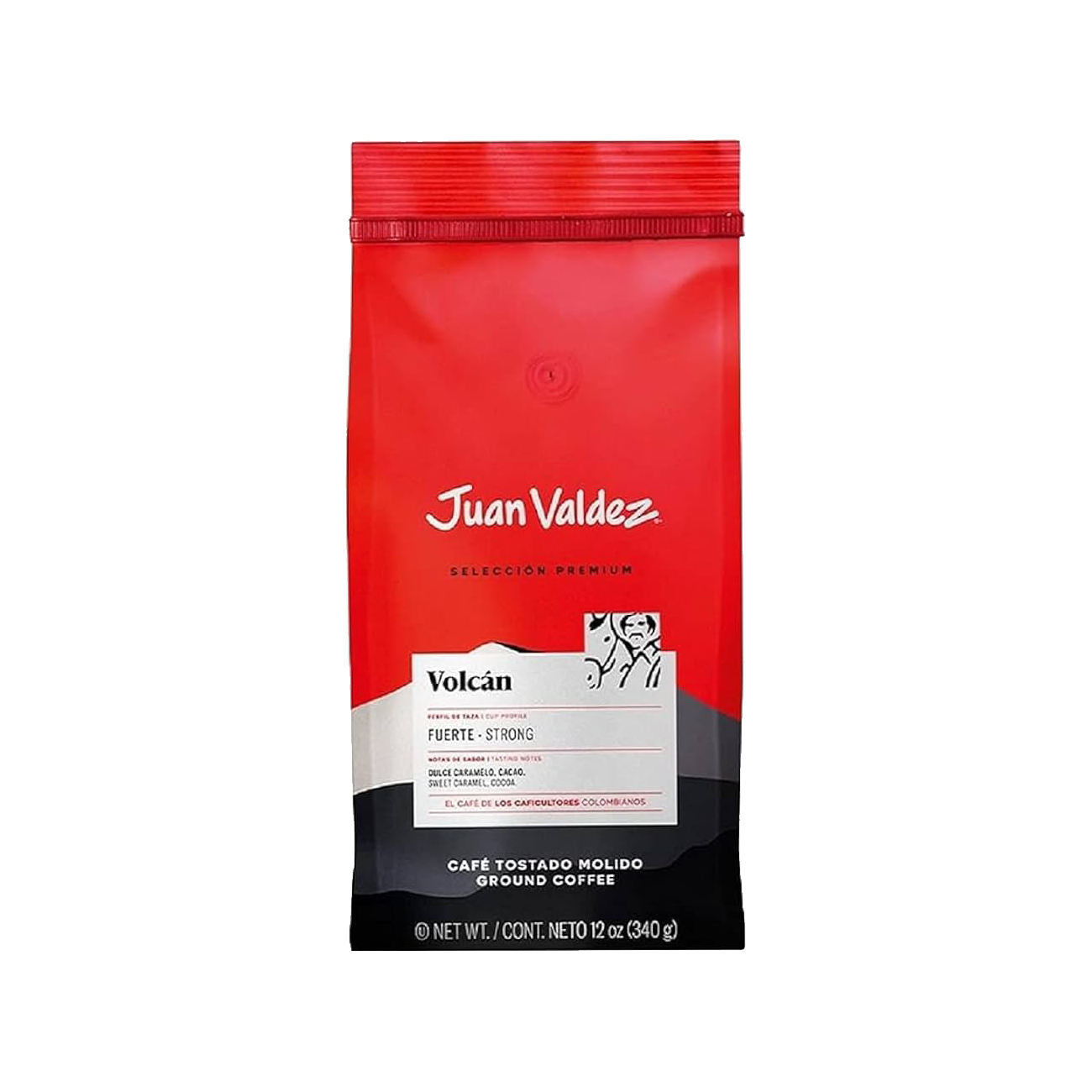 Volcan Premium Ground Colombian Coffee Juan Valdez 340g