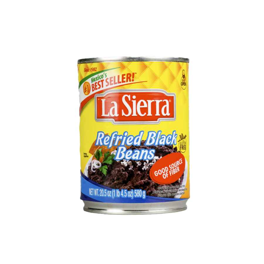 La Sierra Refried Black Beans 580g