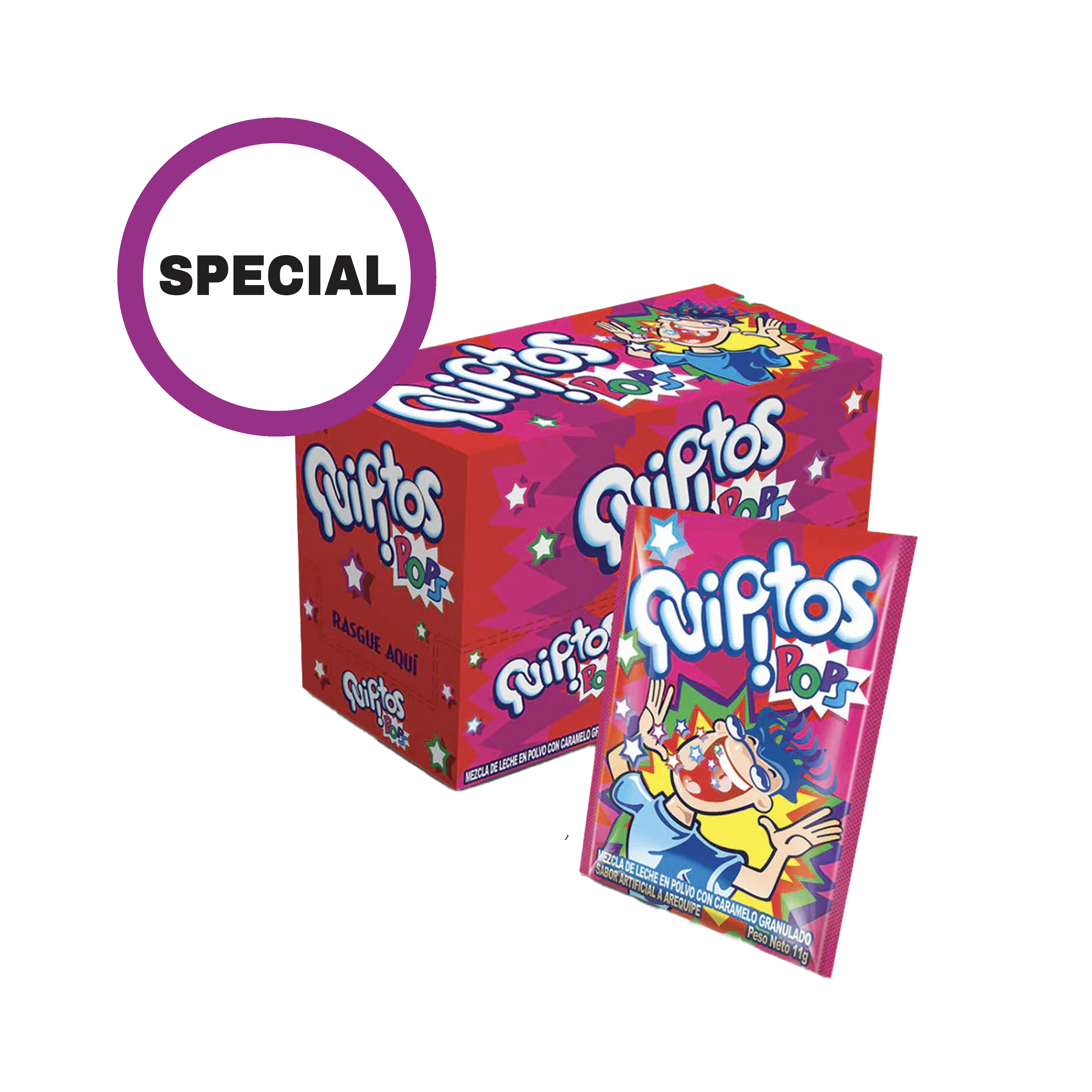 Quipitos Pox Box of 24 (192g)