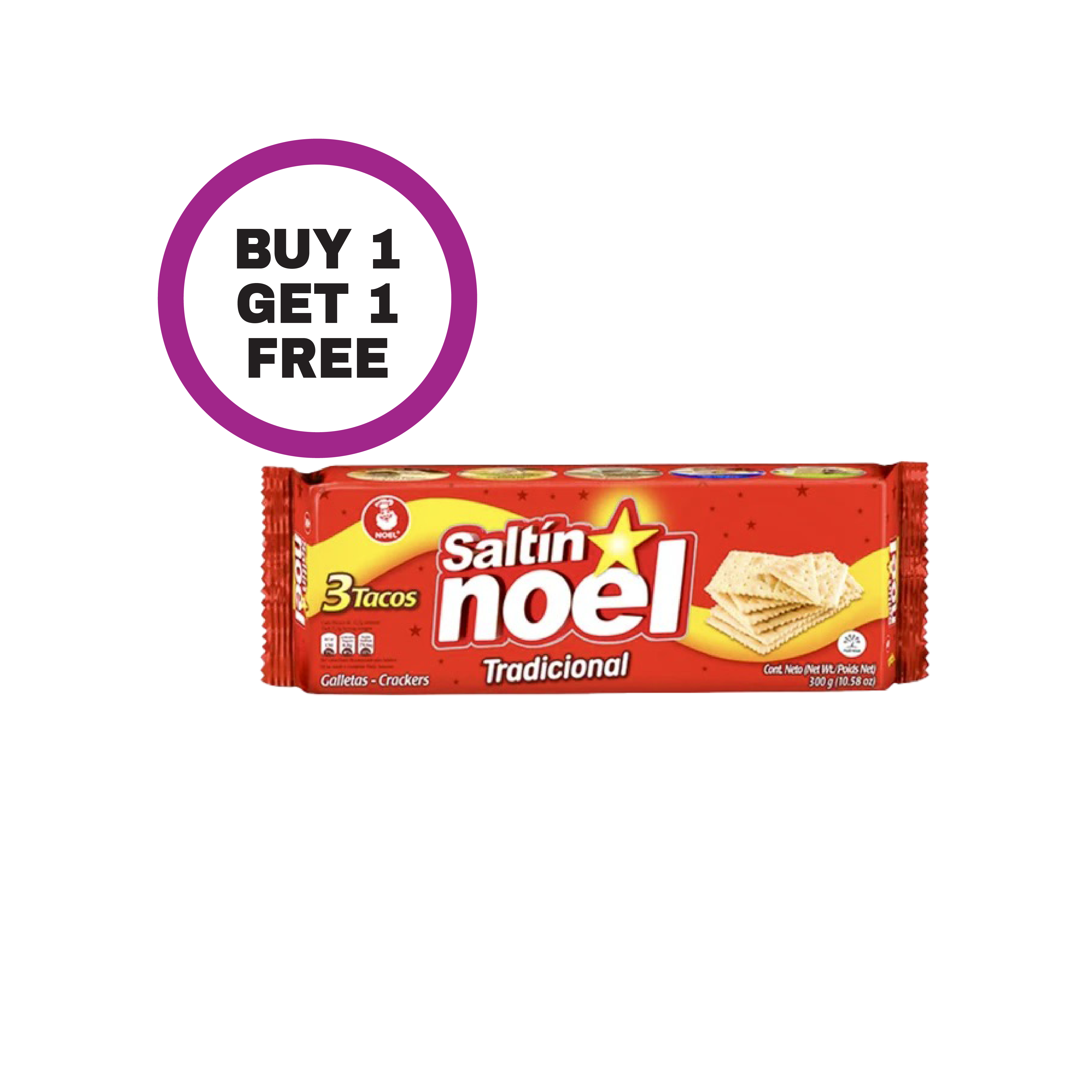 Saltin Crackers Noel Tc x3 - 300g