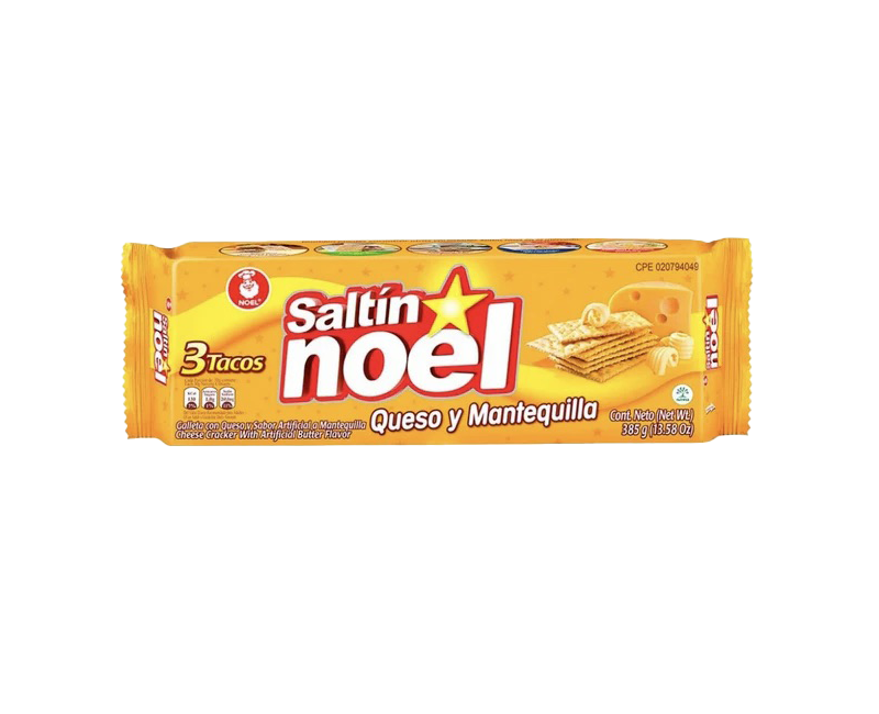 Saltin Crackers Cheese and Butter Noel Tc x 3 - 385g