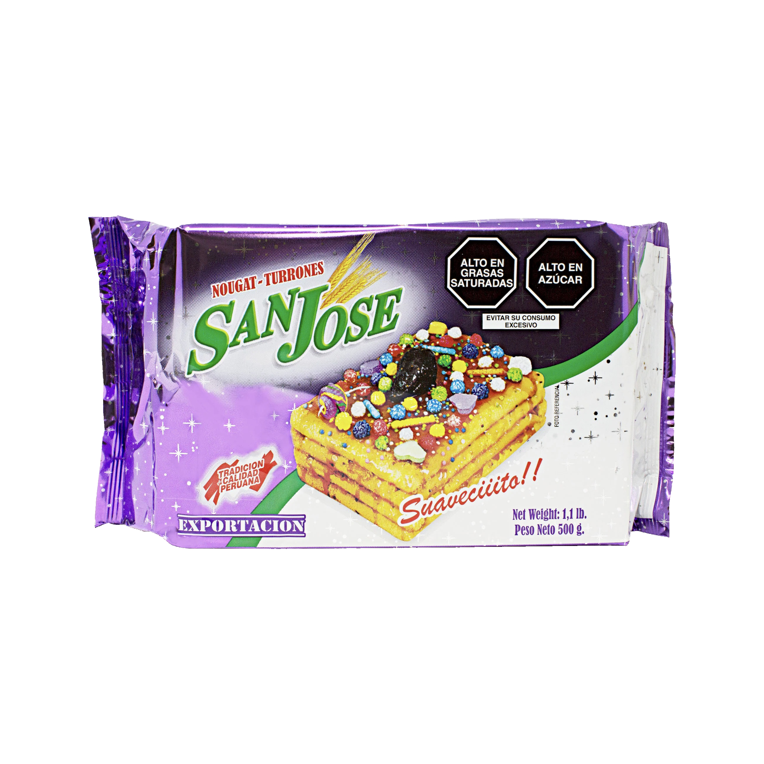 Turron San Jose Anise-flavoured layered cookie with syrup 500g