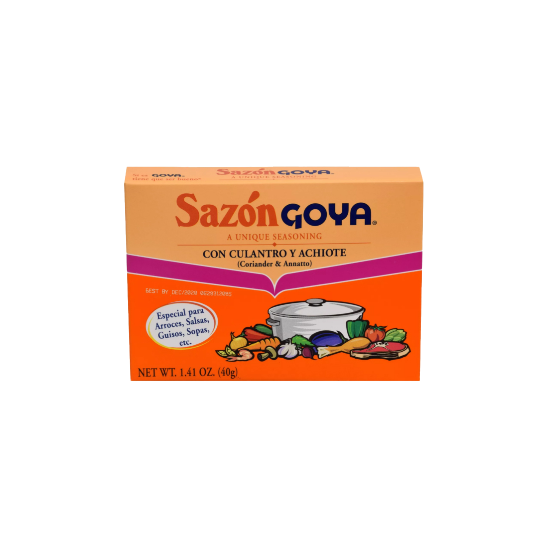 Sazón Goya with coriander and annatto 40g