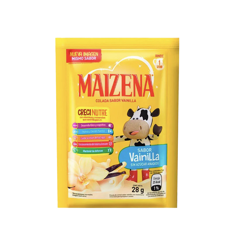 Colada Maizena Sabor a Vainilla 28g