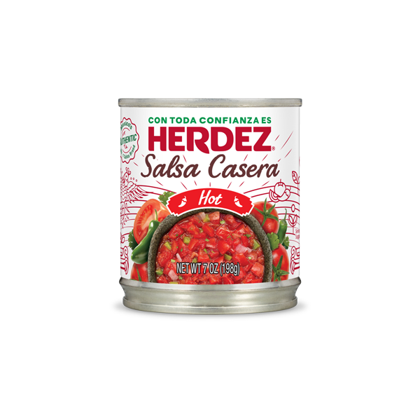 Herdez Salsa Casera Hot 198g
