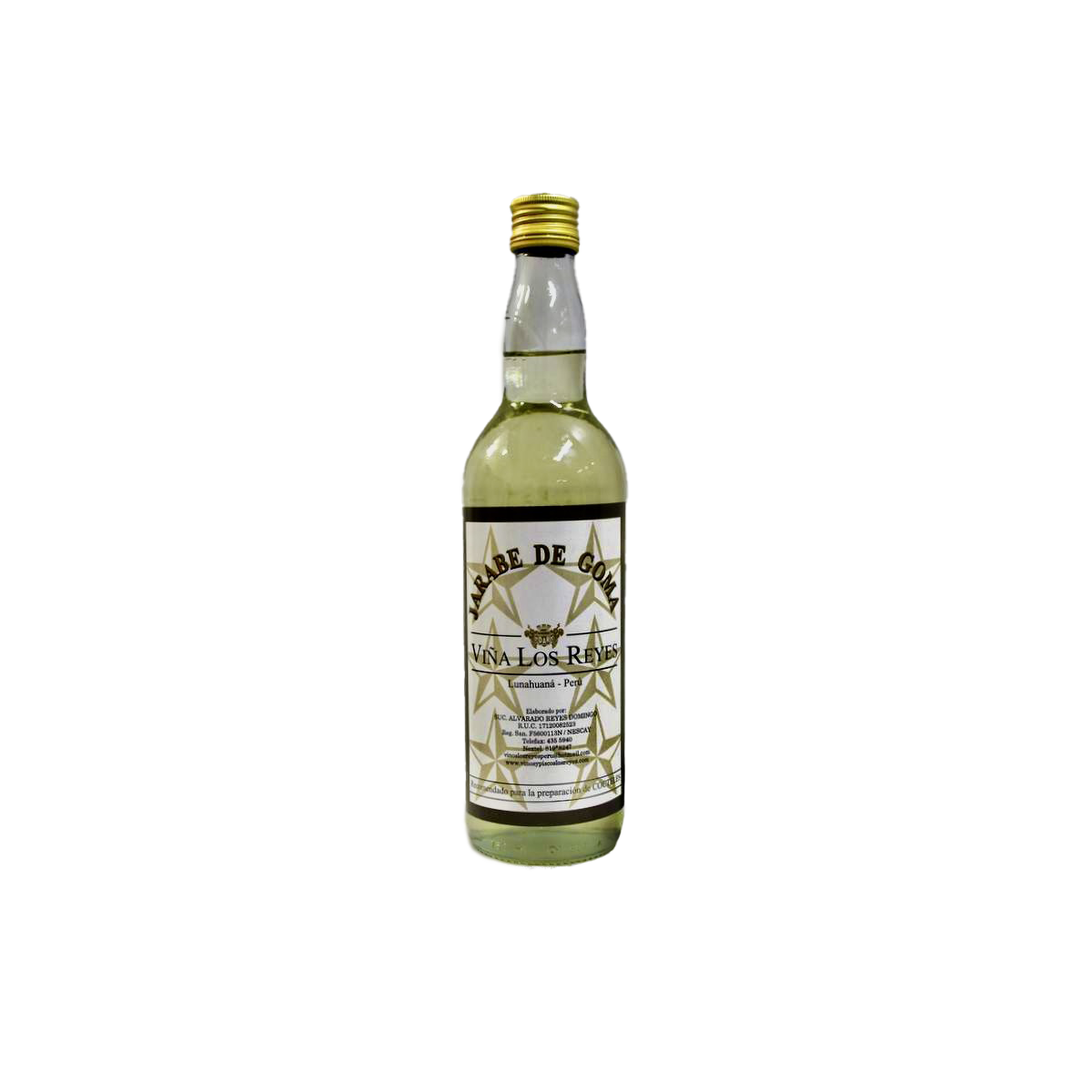Jarabe de Goma | Gum Syrup Viña los Reyes 750mL