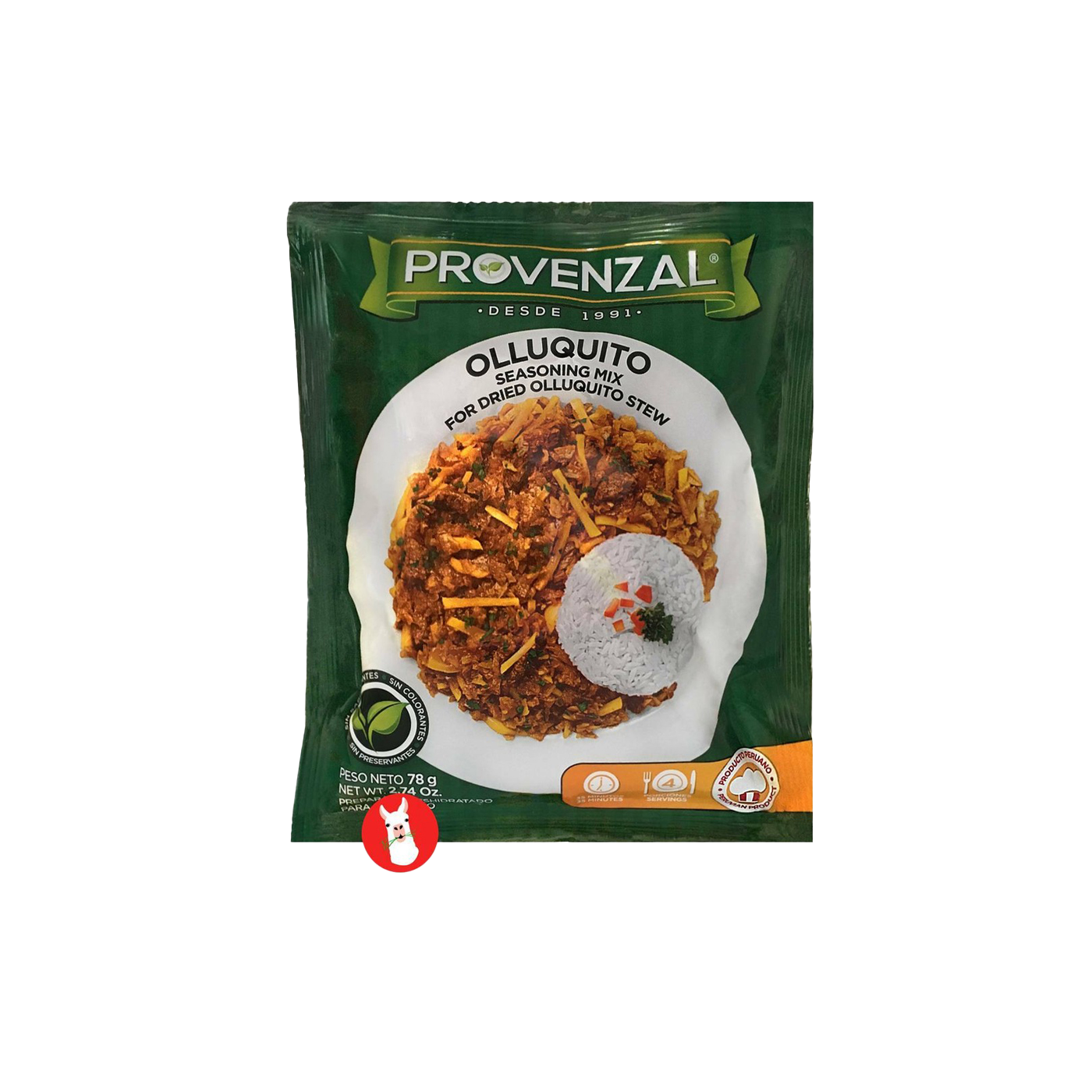 Olluquito Seasoning Mix 78g