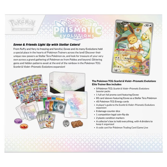 Pokemon TCG - Prismatic Evolution Elite Trainer Box