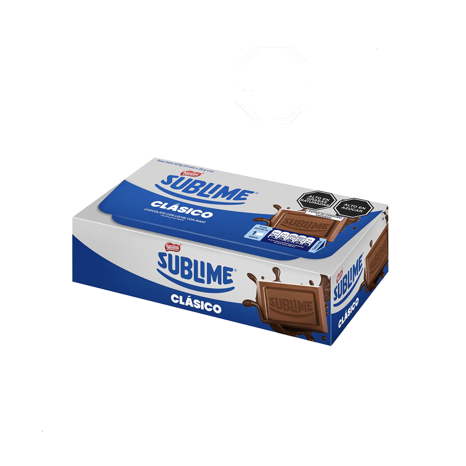 Sublime Peanut Chocolate Bar Pack of 30