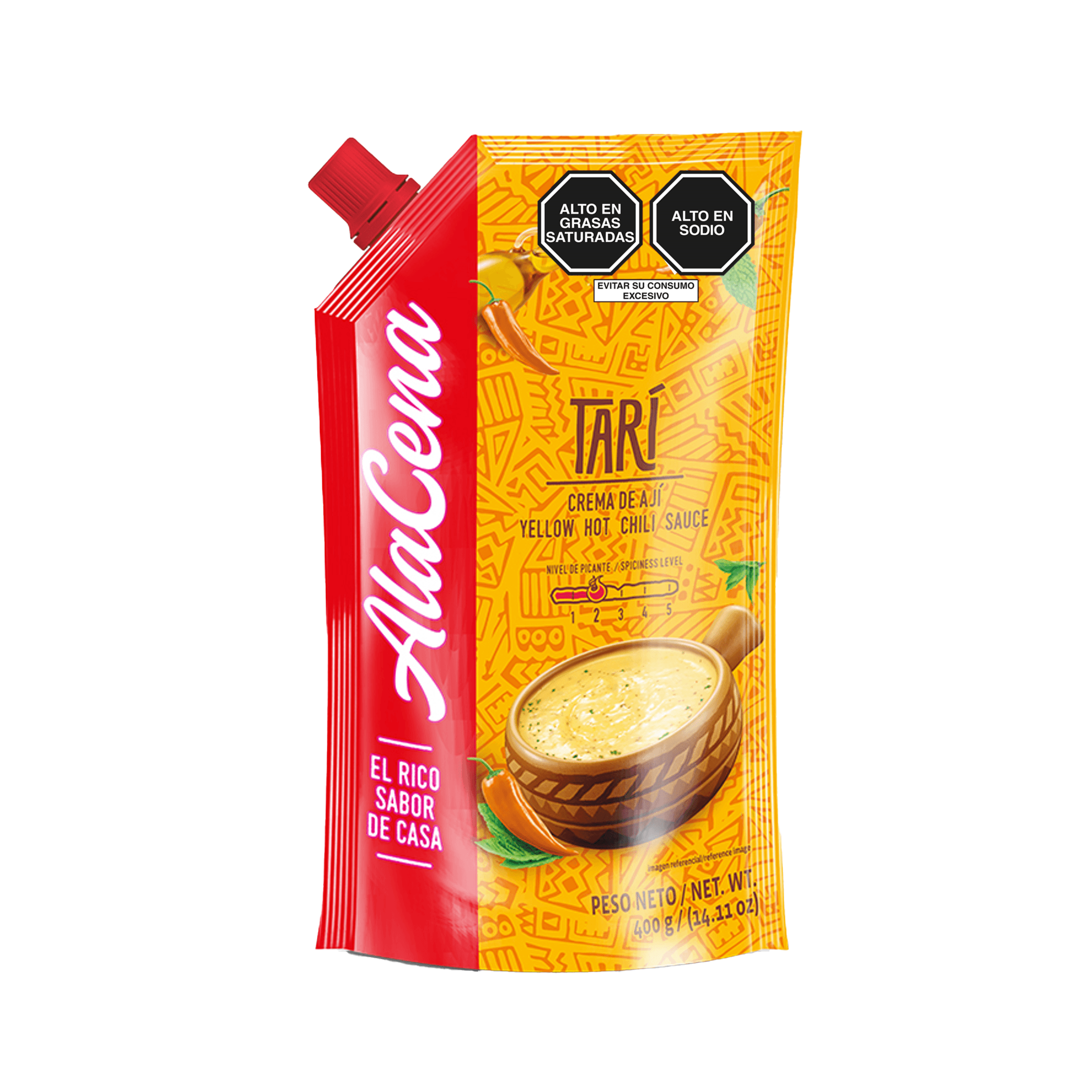Tari Alacena Yellow Chilli Sauce 400g